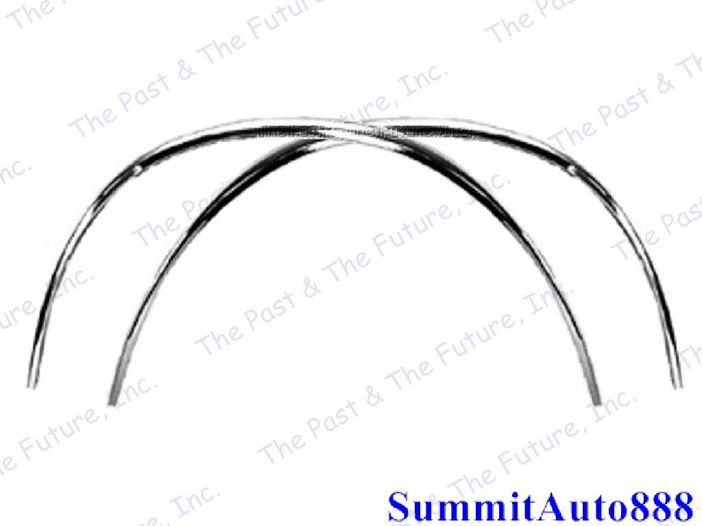 77 78 79 Chevy Impala Caprice Front Wheel Opening Molding Pair 2PCS RH+LH