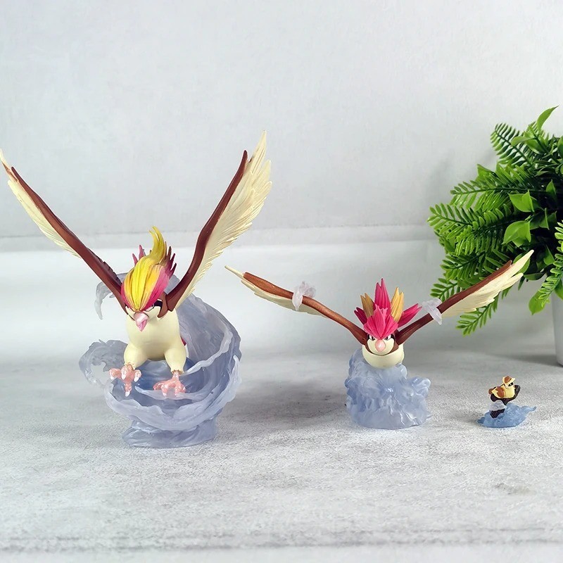 Pokemon Pidgeot Pidgey Pidgeotto Figure PVC Anime Statue Collectible Model Toy