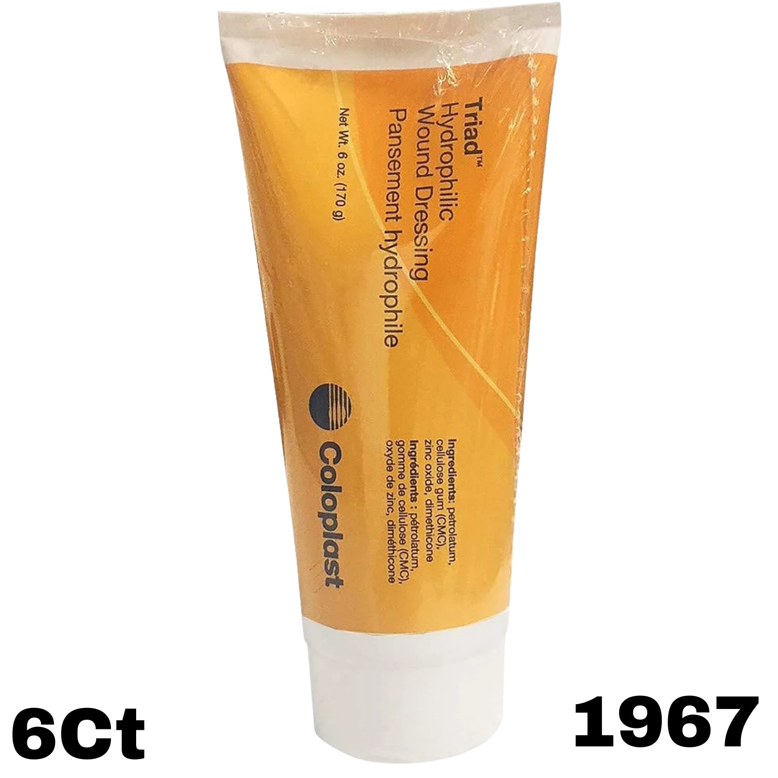 Coloplast Triad Hydrophilic Wound Dressing Paste 1967 6Ct Coloplast Triad Hydrophilic Wound Dressing Paste 1967 6Ct