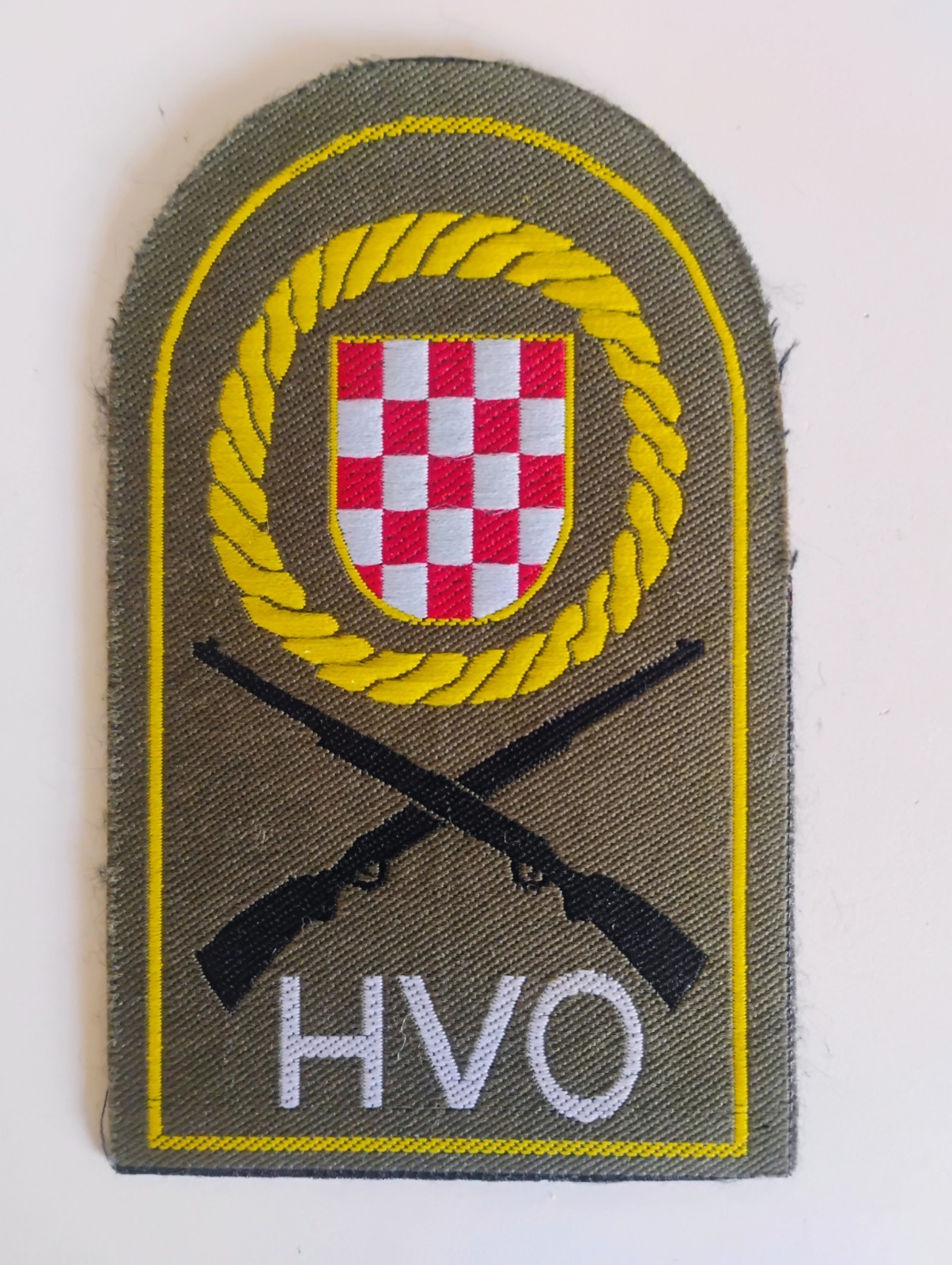 HVO Bosnia Hercegovina Croatia Croatian Army 90s War Sleeve Patch