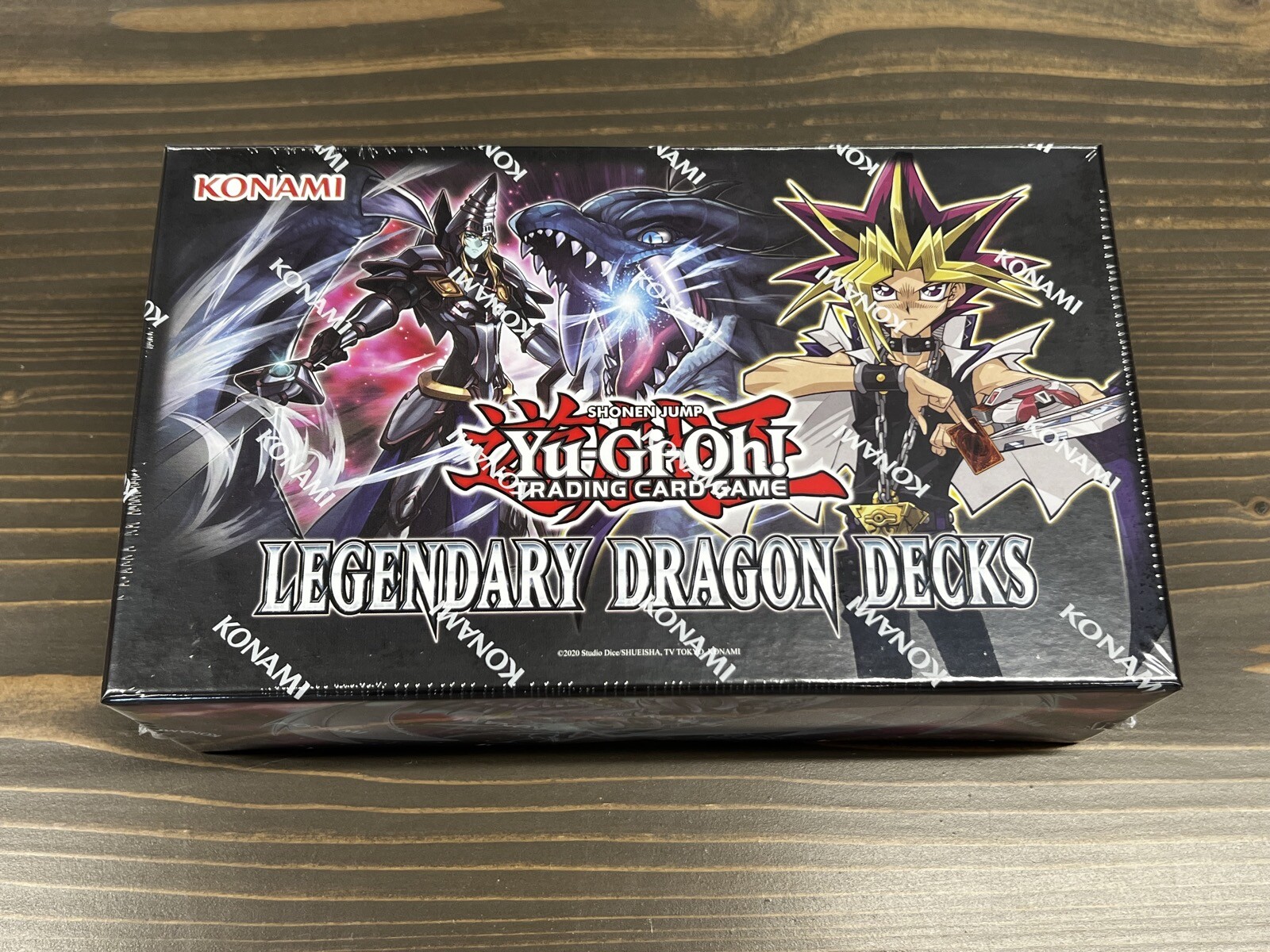 Yugioh Legendary DRAGON Decks Box Set Brand New Factory Sealed