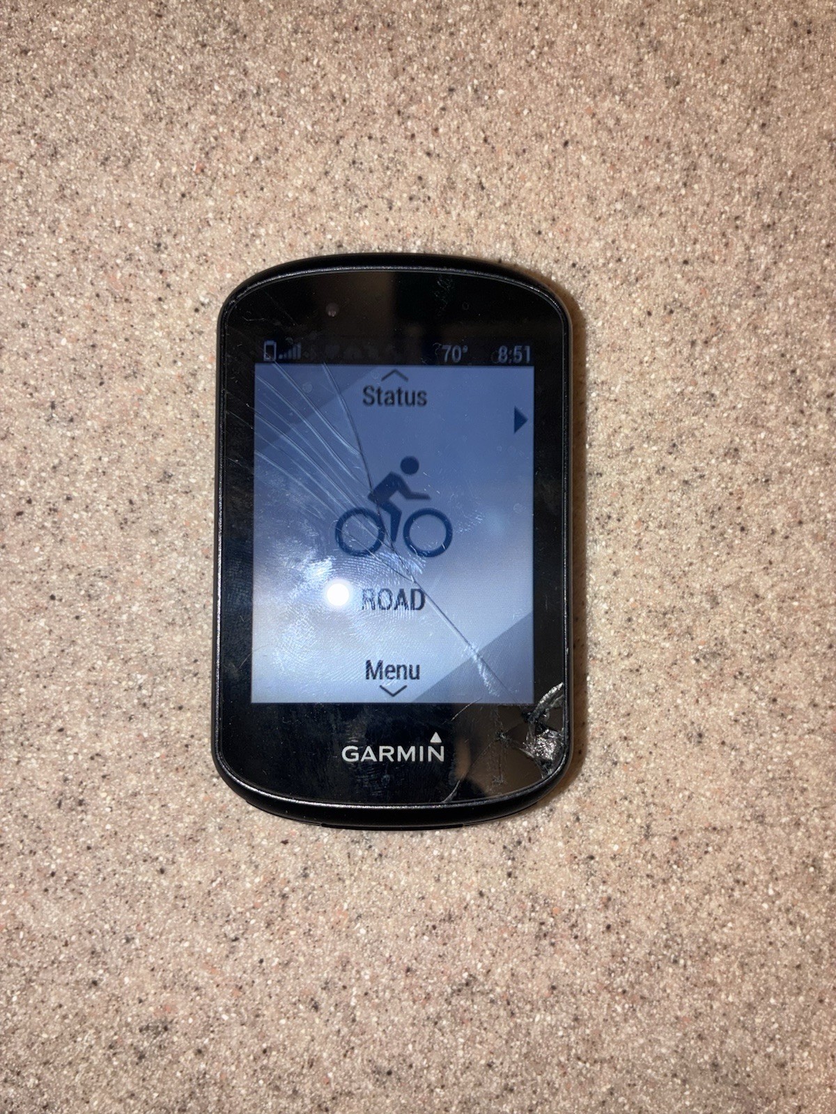 FOR REPAIR Garmin Edge 530 Bicycle Computer FOR REPAIR Garmin Edge 530 Bicycle Computer