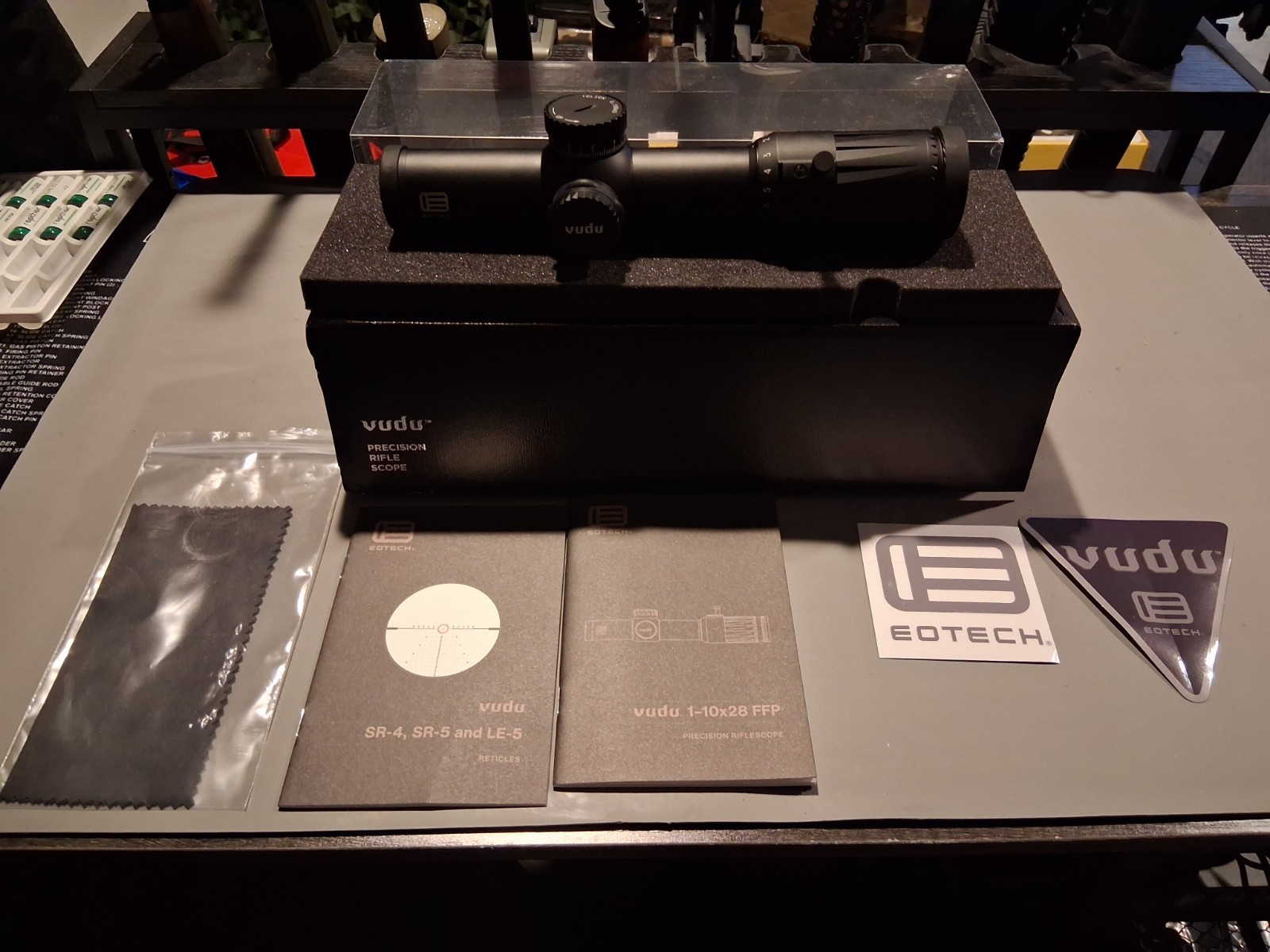 Eotech Vudu 1-10x28mm LPVO Red LE5 Reticle MRAD Scope - VDU1-10FFLE5 Eotech Vudu 1-10x28mm LPVO Red LE5 Reticle MRAD Scope - VDU1-10FFLE5