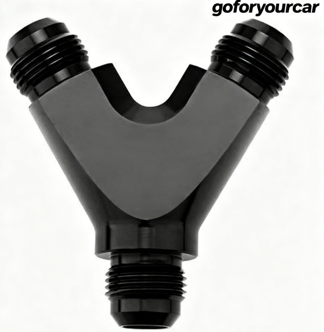 6AN 8AN 10AN Y Fuel Block Fitting Junction Coupler Adapter AN6 AN8 AN10 1PCS 6AN 8AN 10AN Y Fuel Block Fitting Junction Coupler Adapter AN6 AN8 AN10 1PCS
