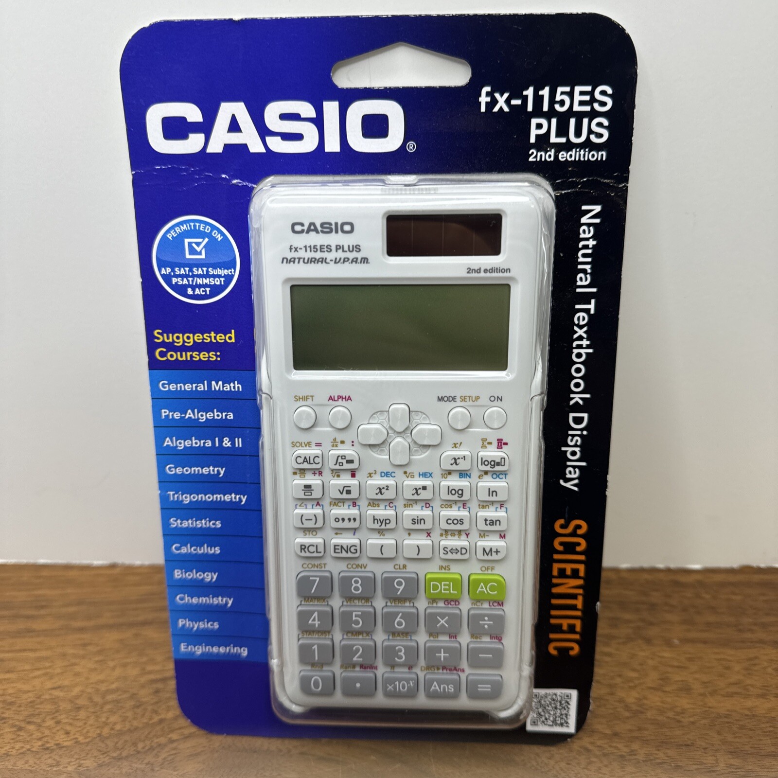 Casio FX-115ES PLUS Scientific Calculator NEW SEALED Casio FX-115ES PLUS Scientific Calculator NEW SEALED