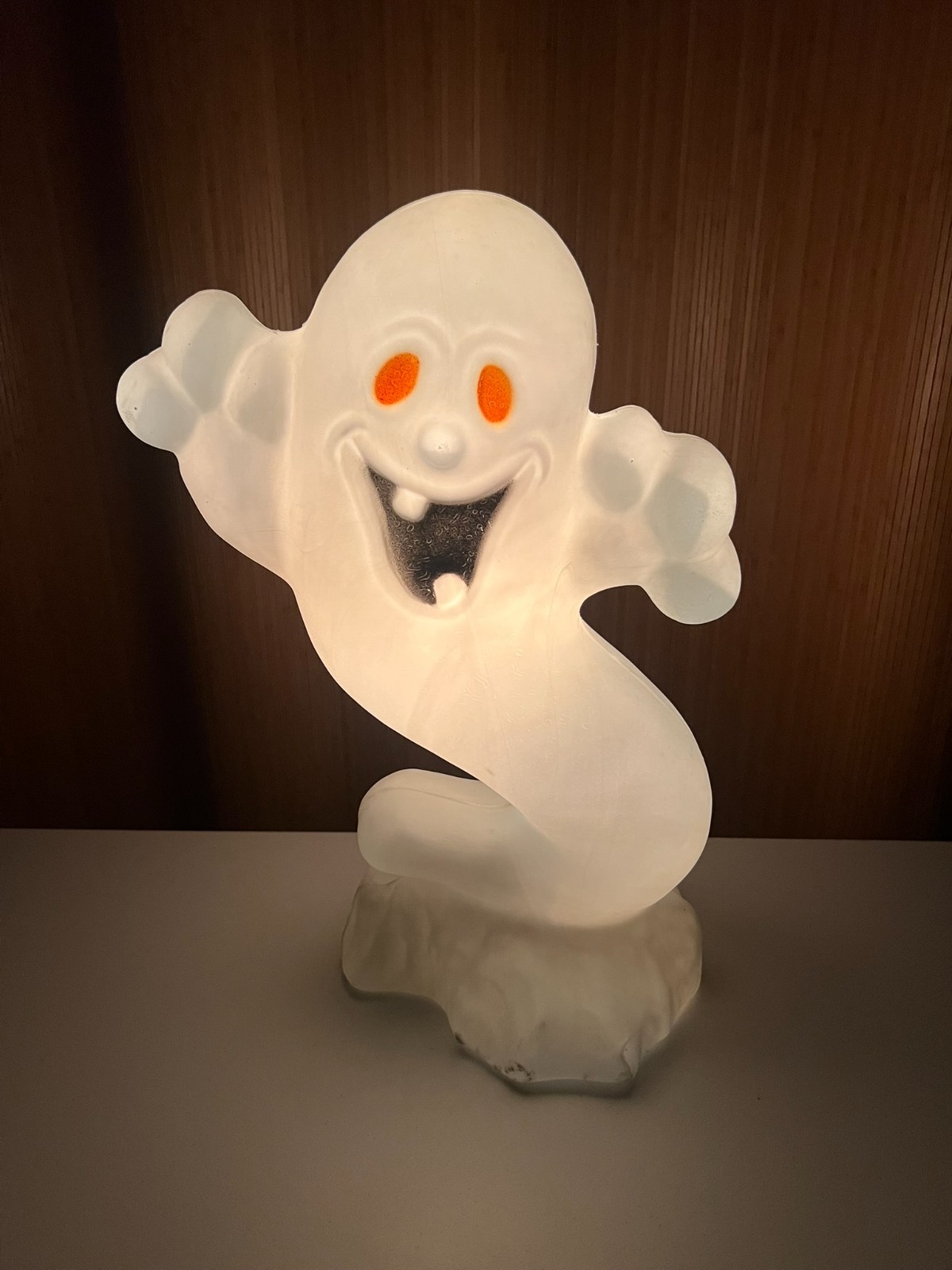 VTG 2001 Halloween Boo Ghost Blow Mold 24 VTG 2001 Halloween Boo Ghost Blow Mold 24
