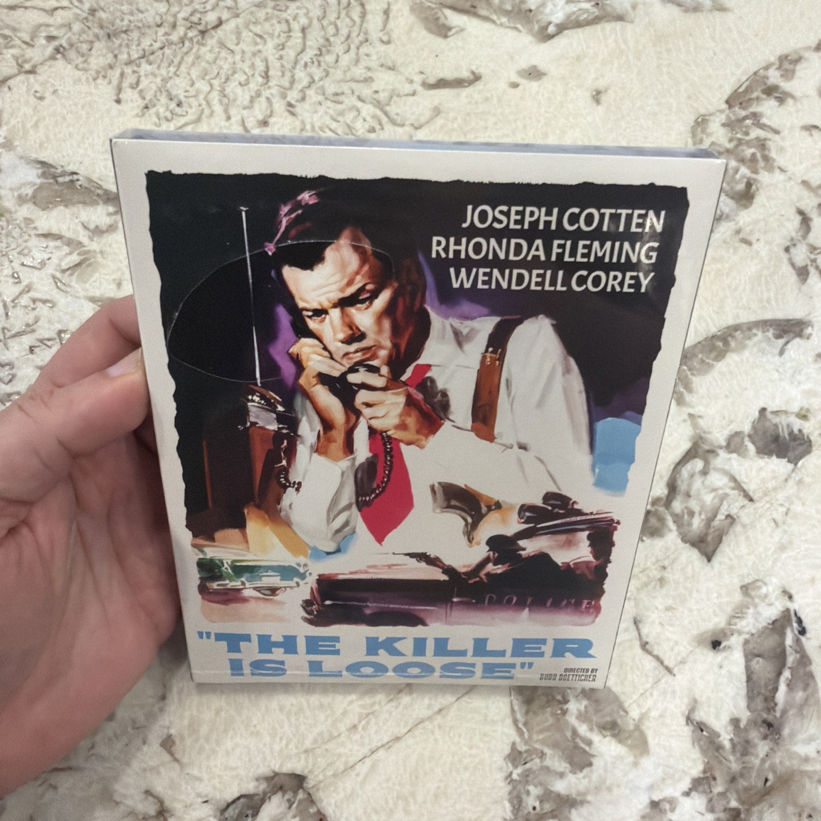 The Killer Is Loose Blu-ray + Slipcover 1956 Factory Sealed KINO LORBER KL The Killer Is Loose Blu-ray + Slipcover 1956 Factory Sealed KINO LORBER KL