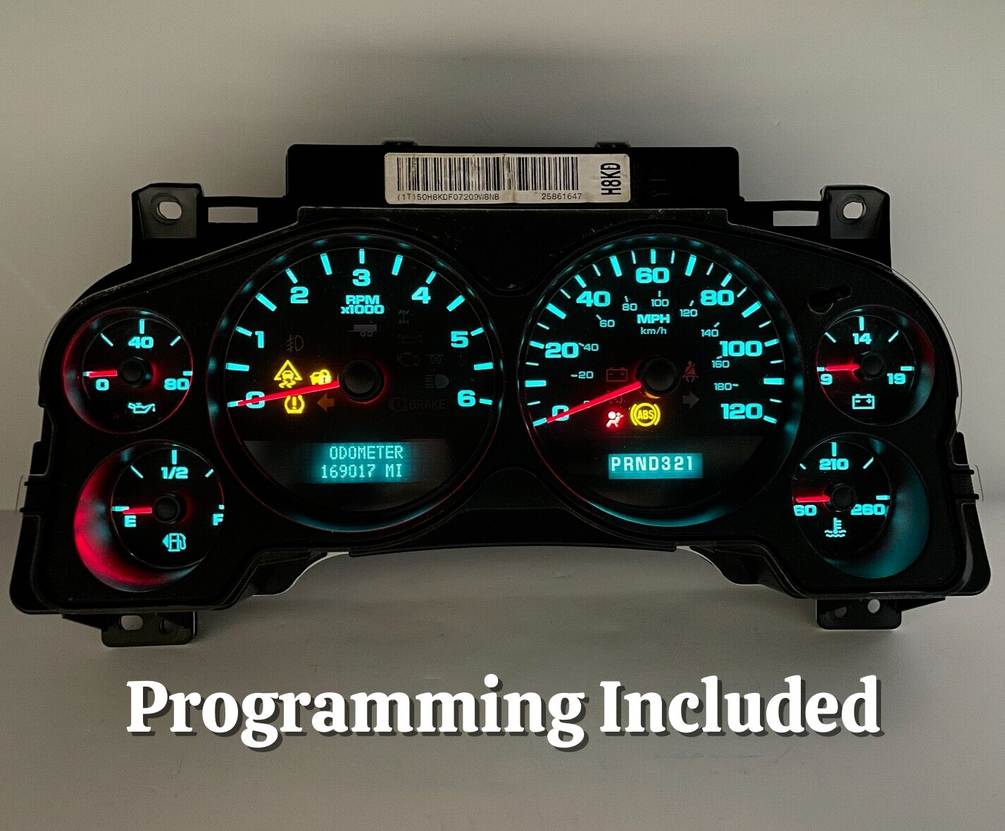 07-12 Silverado Sierra Speedometer Instrument Gauge Cluster 07-12 Silverado Sierra Speedometer Instrument Gauge Cluster