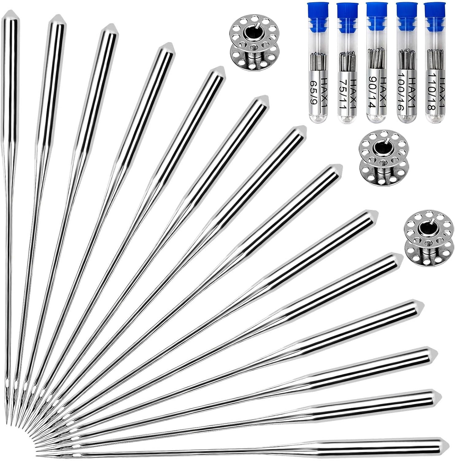 100PCS Universal Stainless Steel Sewing Machine Needle for Singer Sewing Needles 100PCS Universal Stainless Steel Sewing Machine Needle for Singer Sewing Needles