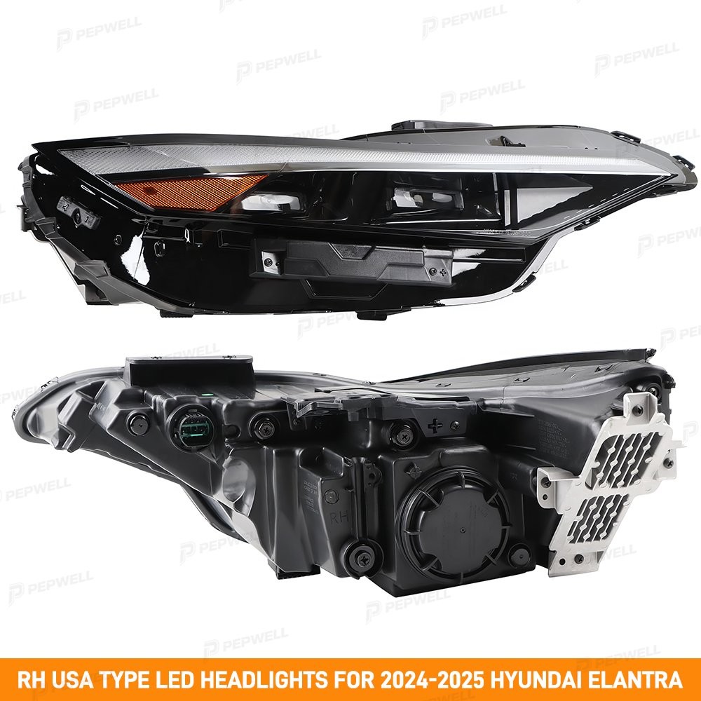LED Left / Right Side Headlight Assembly Headlamps for 2024-2025 Hyundai Elantra