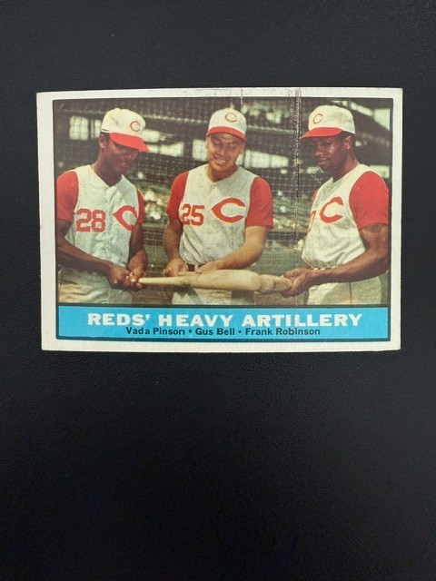 1961 Topps Reds Heavy Artillery #25 1961 Topps Reds Heavy Artillery #25