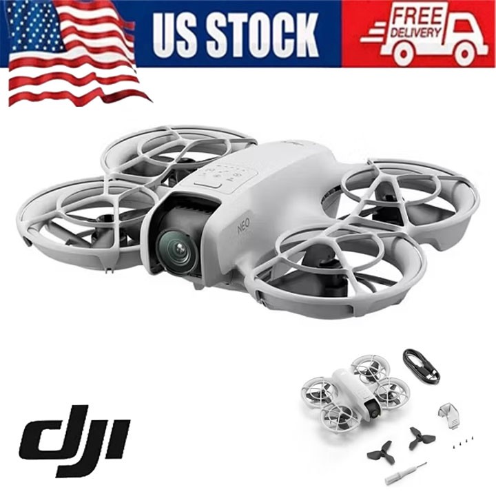 DJI Neo Self-Flying Drone 4K UHD Camera 135g, Pocket-Sized DJI Neo Self-Flying Drone 4K UHD Camera 135g, Pocket-Sized