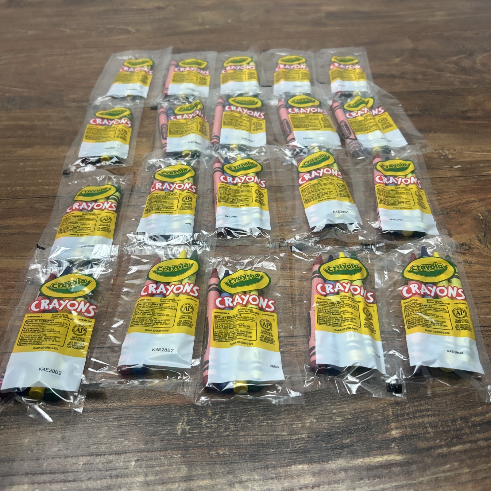 Crayola Classic Color Crayons in Cello Pack, 4 Colors RYGB, 20Packs Restaurants Crayola Classic Color Crayons in Cello Pack, 4 Colors RYGB, 20Packs Restaurants