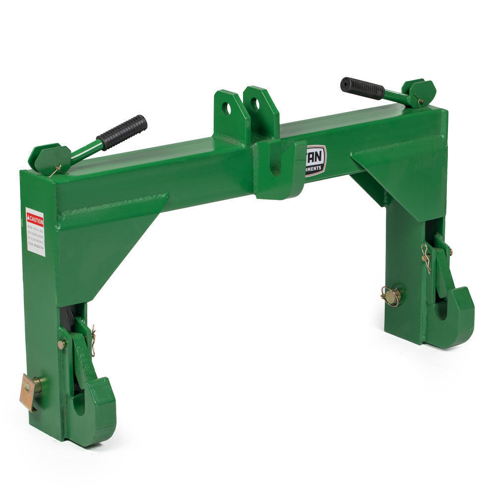Titan Attachments 3 Point Quick Hitch Adaption to Category 2 Tractors, 4000 LB