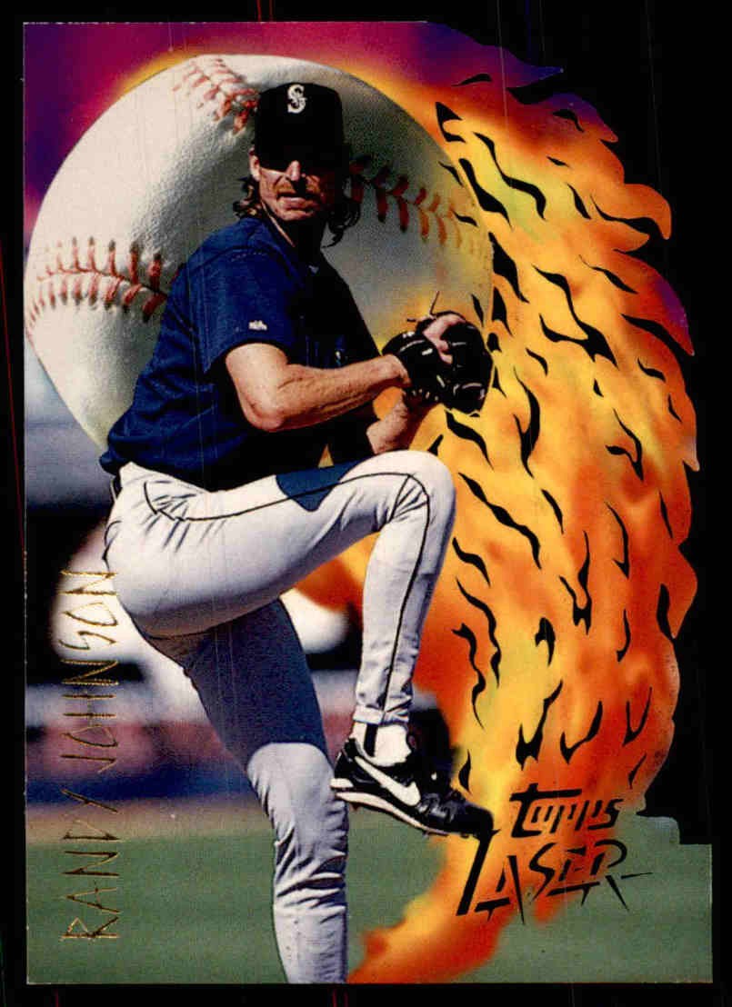 1996 Topps Laser #56 Randy Johnson 1996 Topps Laser #56 Randy Johnson