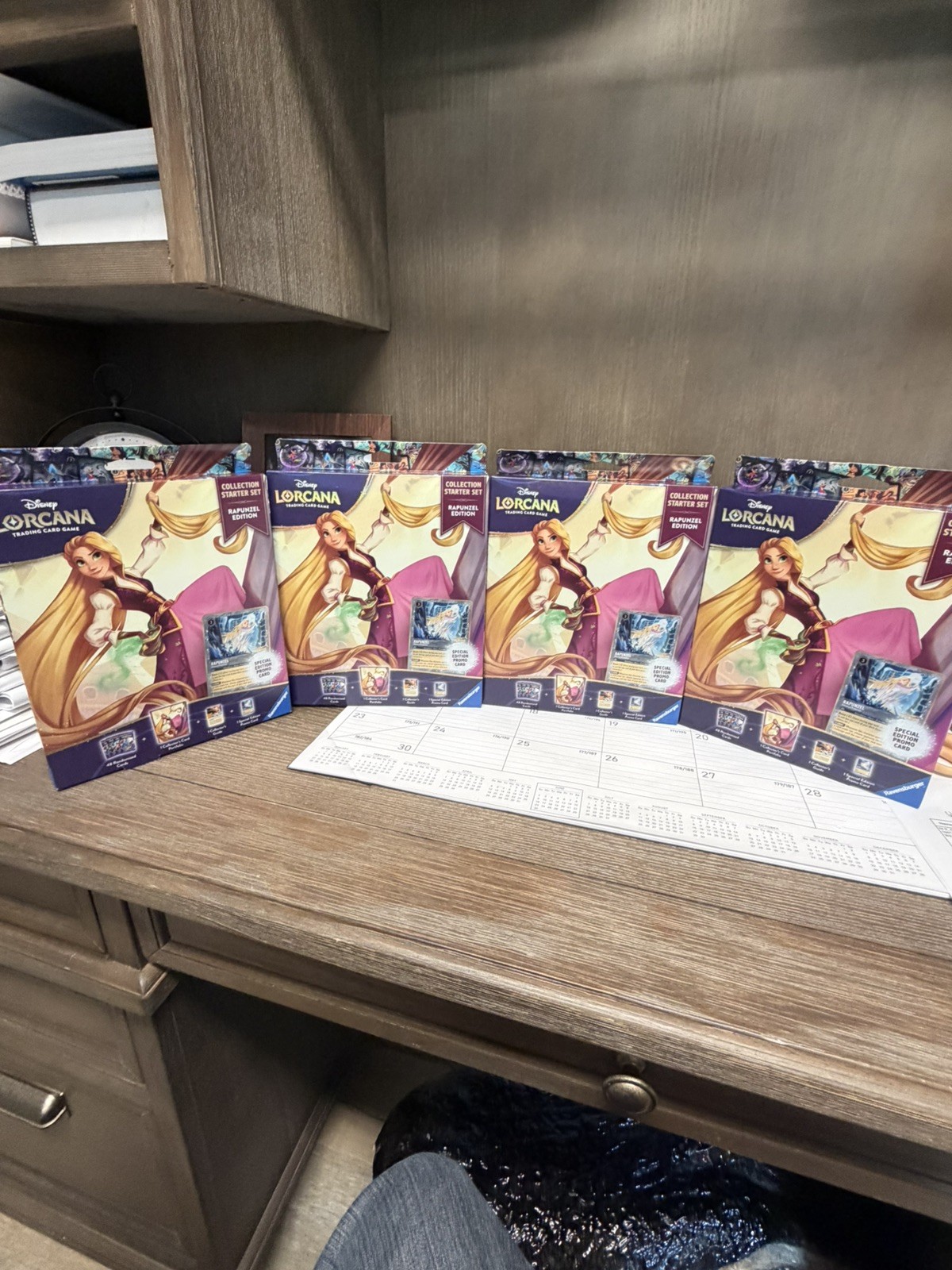 Qty 4 Disney Lorcana TCG Rapunzel Collection Starter Set Kit