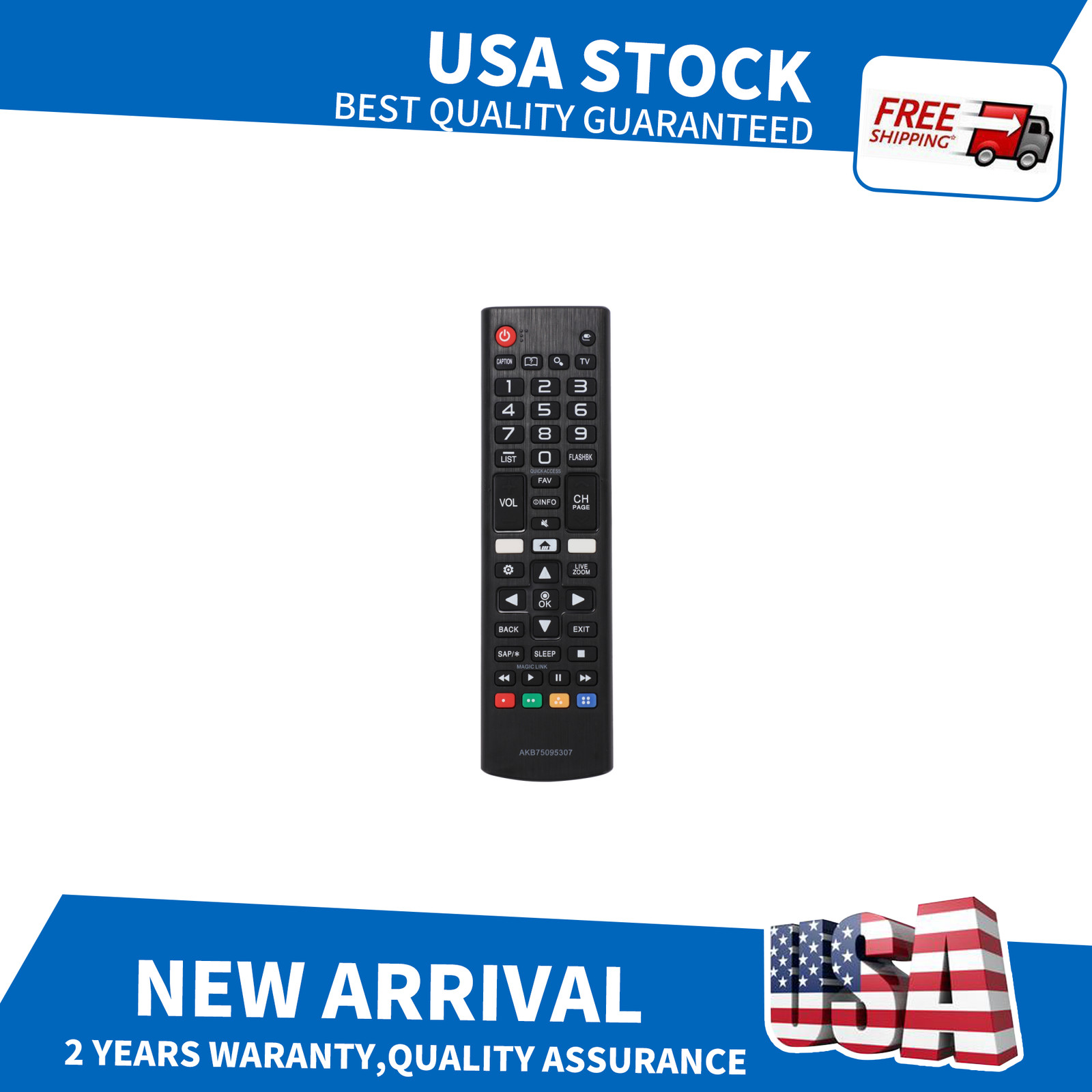 For Various LG TV Models Replacement Remote Control AKB75095307 For Various LG TV Models Replacement Remote Control AKB75095307