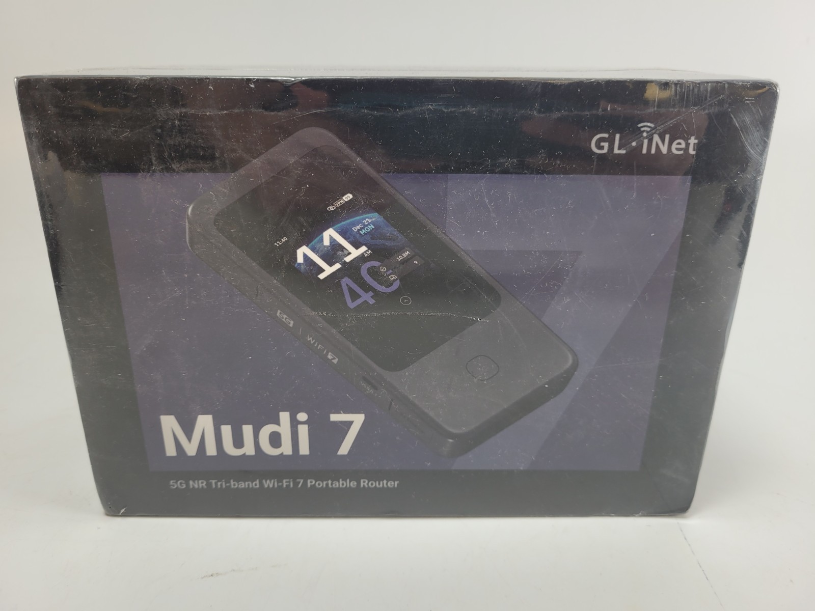 GL.iNet Mudi 7 GL-E5800NA 5G NR Tri-Band Wi-Fi 7 Portable Router