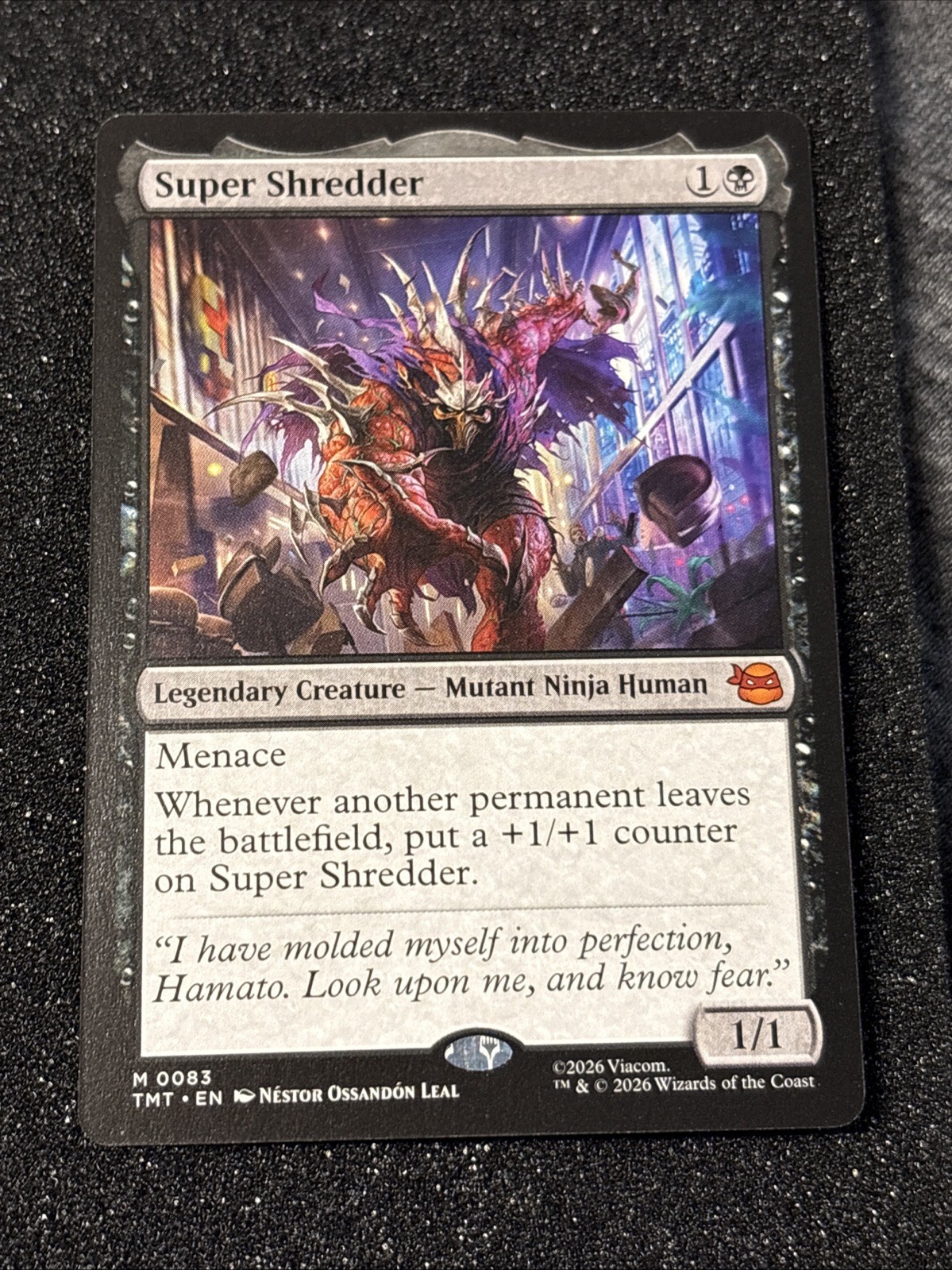TMNT Magic The Gathering MTG Super Shredder Teenage Mutant Ninja Turtles Regular