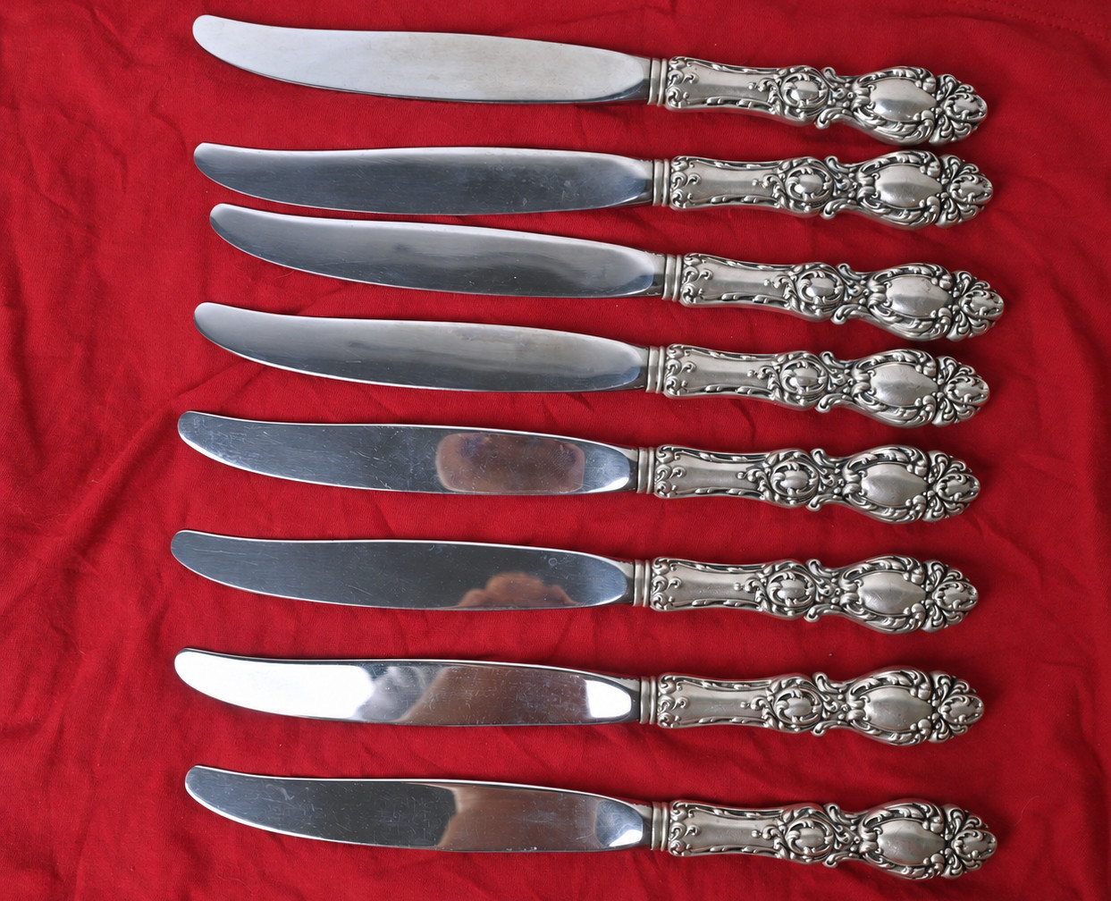 Wallace Lucerne 1896 Sterling Silver Modern Hollow Knife No Monogram Antique 9\