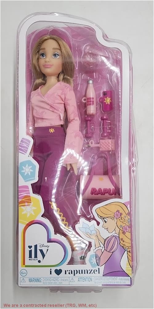 Disney ILY 4ever Fashion Doll Inspired by Rapunzel SEE DETAILS Disney ILY 4ever Fashion Doll Inspired by Rapunzel SEE DETAILS