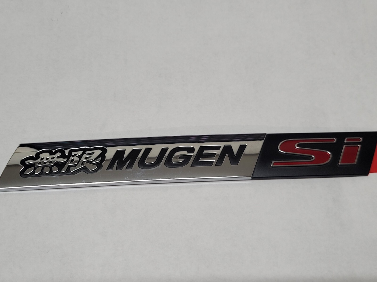 Rare JDM Genuine Factory Honda Civic MUGEN Si Emblem Decal OEM Rare JDM Genuine Factory Honda Civic MUGEN Si Emblem Decal OEM