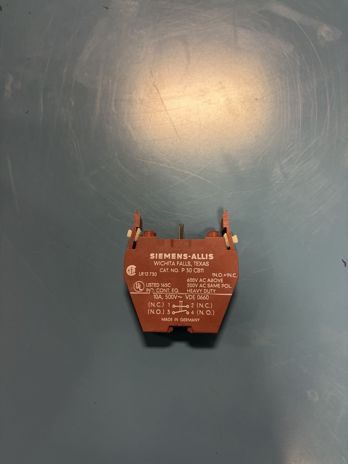 SIEMENS FURNAS ELECTRIC P30CB11 CONTACT BLOCK NEW SIEMENS FURNAS ELECTRIC P30CB11 CONTACT BLOCK NEW