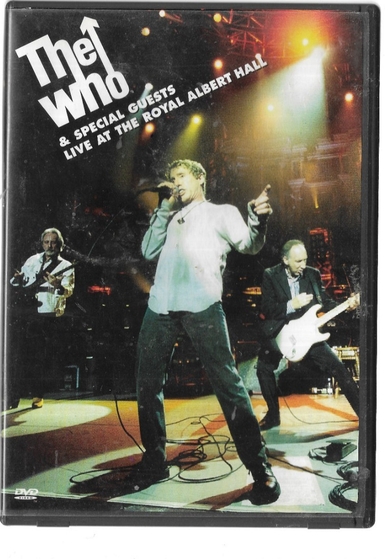 THE WHO & SPECIAL GUESTS LIVE AT THE ROYAL ALBERT HALL 2 DVDS BENEFIT CONCERT