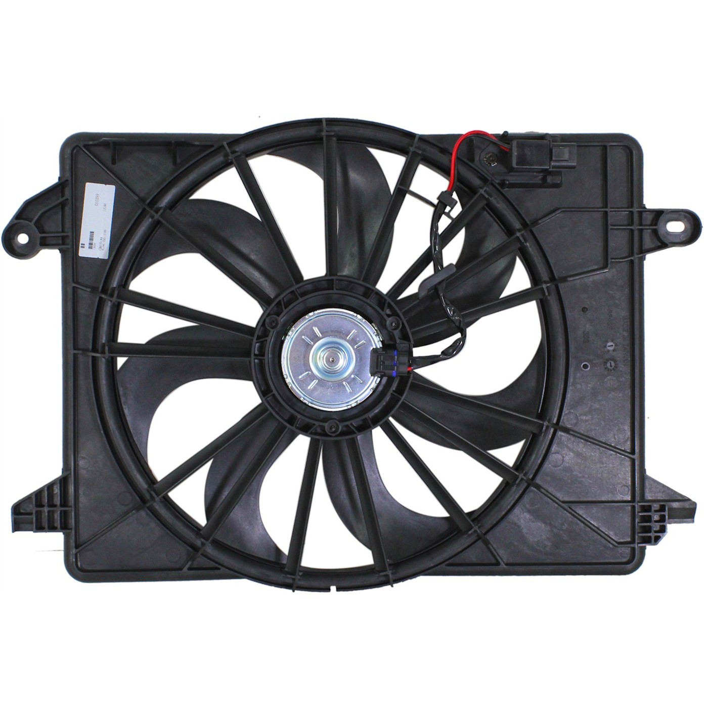 Radiator Cooling Fan Assembly For 2009-2023 Dodge Charger Challenger 3.6L 5.7L Radiator Cooling Fan Assembly For 2009-2023 Dodge Charger Challenger 3.6L 5.7L