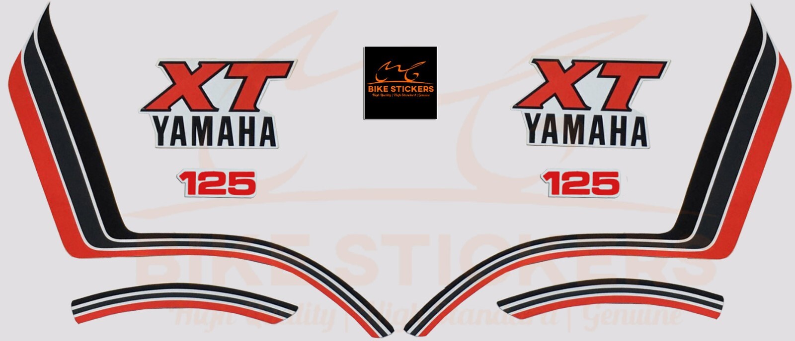 Custom made Graphic decal stickers set for Yamaha 1982 XT200 XT 200 XT125 XT 125 Custom made Graphic decal stickers set for Yamaha 1982 XT200 XT 200 XT125 XT 125