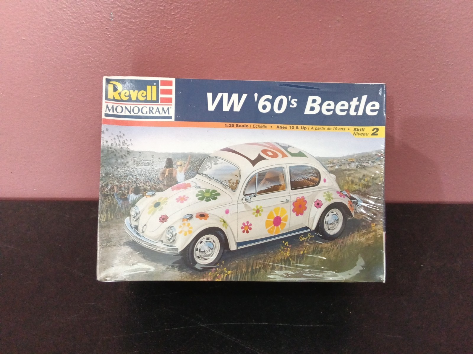 Revell Monogram VW \'60s Beetle 1:25 Plastic Model Kit 7143 Brand New Sealed Revell Monogram VW \'60s Beetle 1:25 Plastic Model Kit 7143 Brand New Sealed