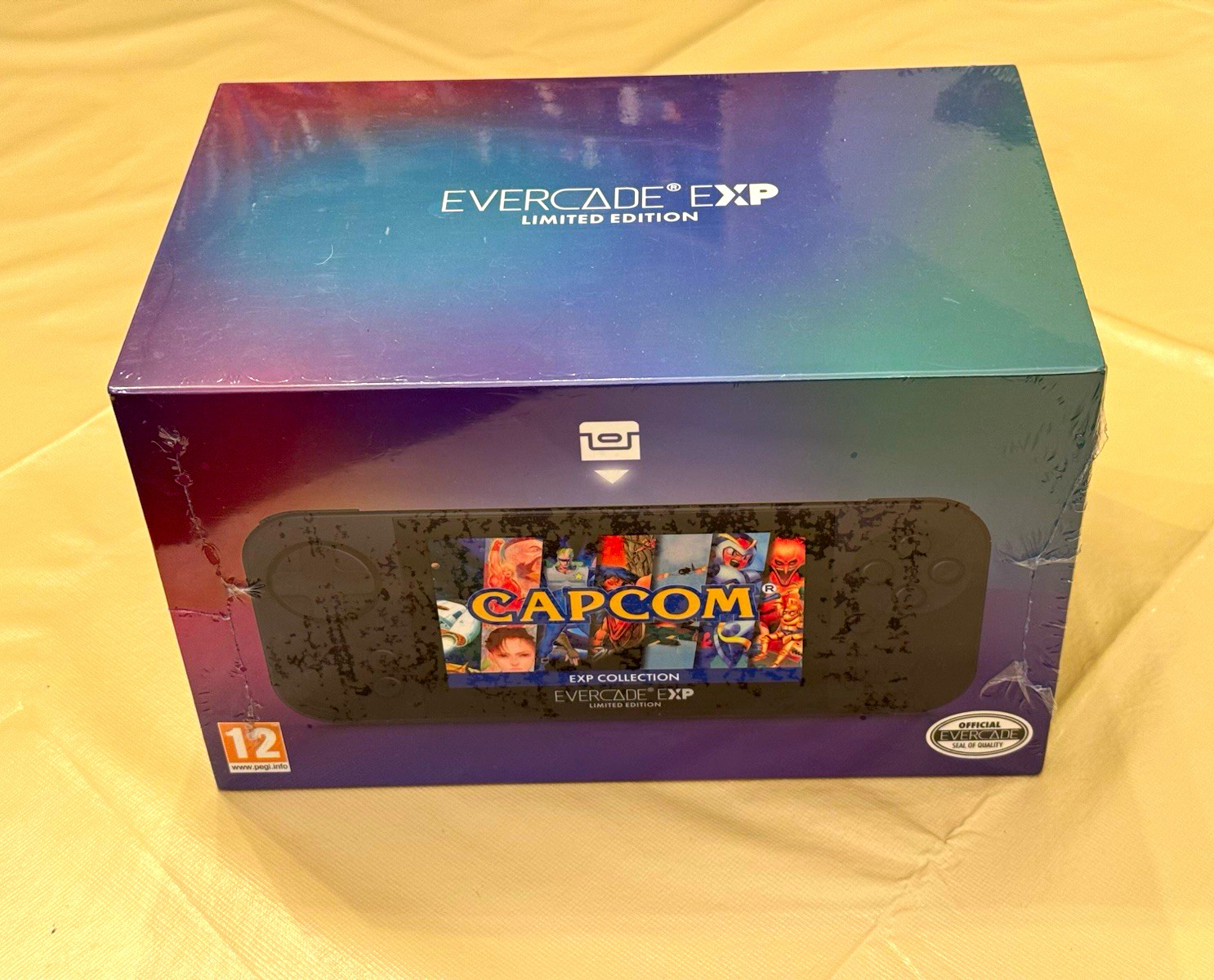 Sealed Evercade EXP Limited Edition Capcom Collection - Black Handheld Console Sealed Evercade EXP Limited Edition Capcom Collection - Black Handheld Console