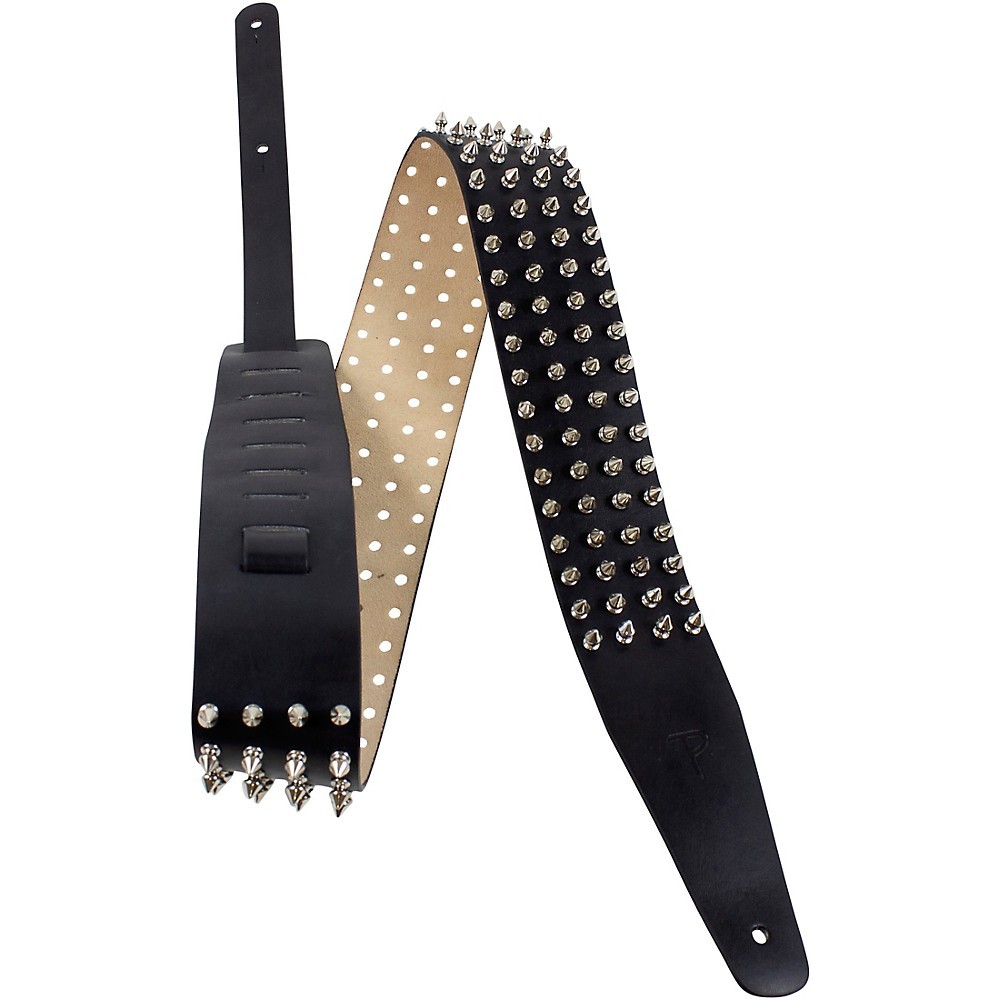 Perri\'s Silver Studded Guitar Strap 2.5 in.