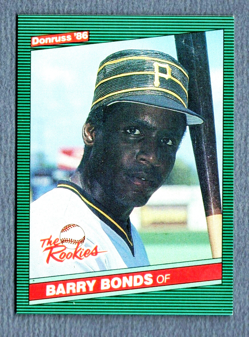 Barry Bonds 1986 Donruss The Rookies RC Pirates #11 NEAR MINT & GRADABLE Barry Bonds 1986 Donruss The Rookies RC Pirates #11 NEAR MINT & GRADABLE