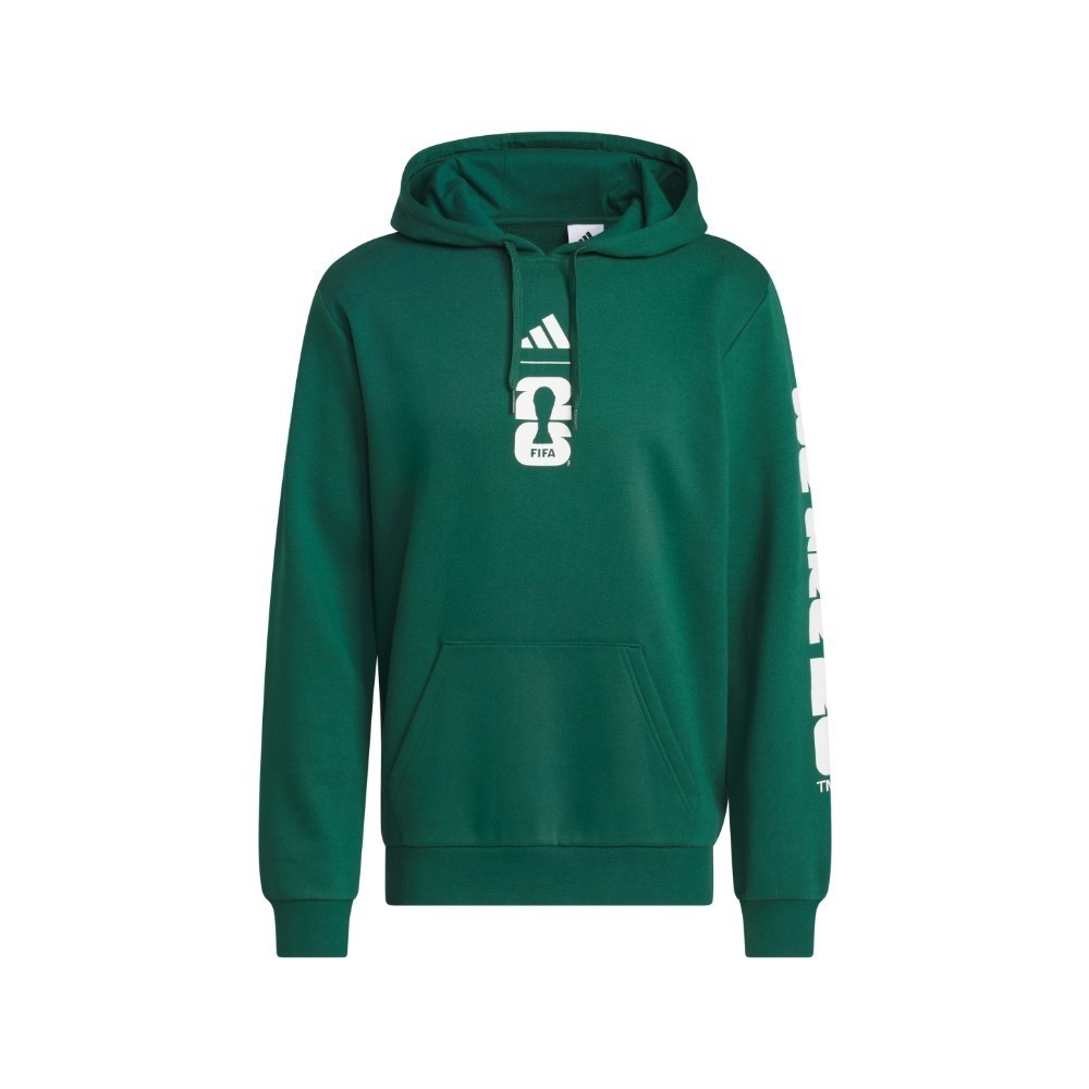 adidas World Cup 26 Mexico Graphic Hoodie Mens Green  SB1158-KS4 SZ Large