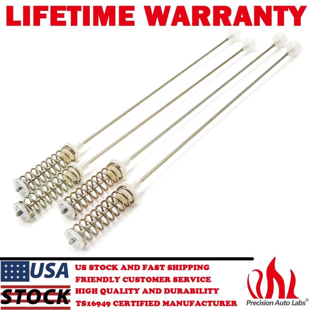 4 Pack DC97-16350C Washer Suspension Support Rod and Spring Assembly for Samsung