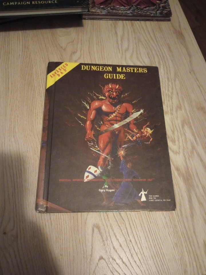AD&D Dungeon Masters Guide 1st Edition 1979 Revised DM TSR D&D see pics AD&D Dungeon Masters Guide 1st Edition 1979 Revised DM TSR D&D see pics