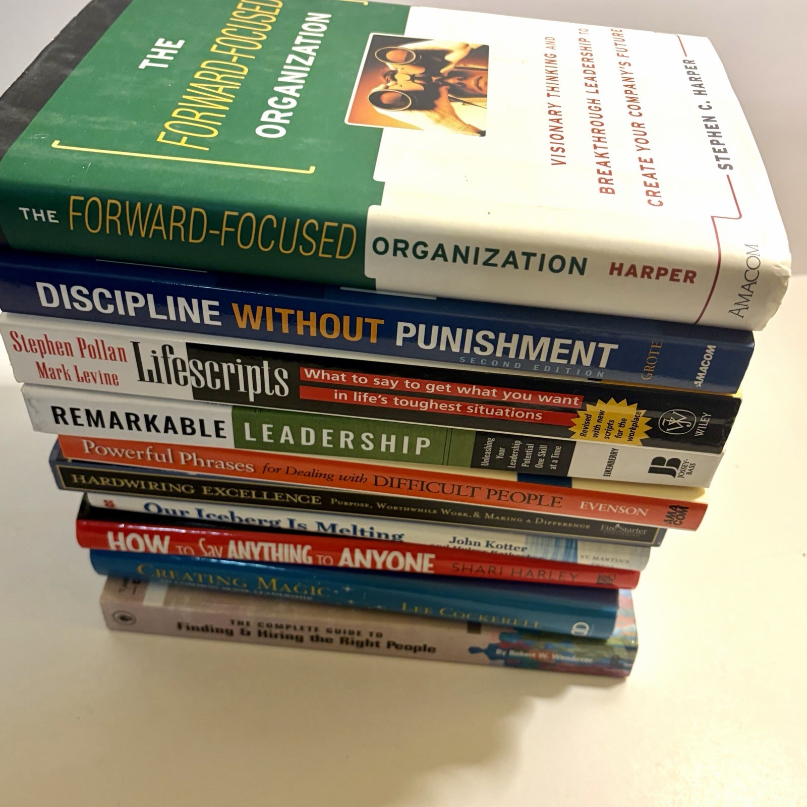 10 Business Leader Team Management Motivation Resource Self Help Sales Book Lot 10 Business Leader Team Management Motivation Resource Self Help Sales Book Lot