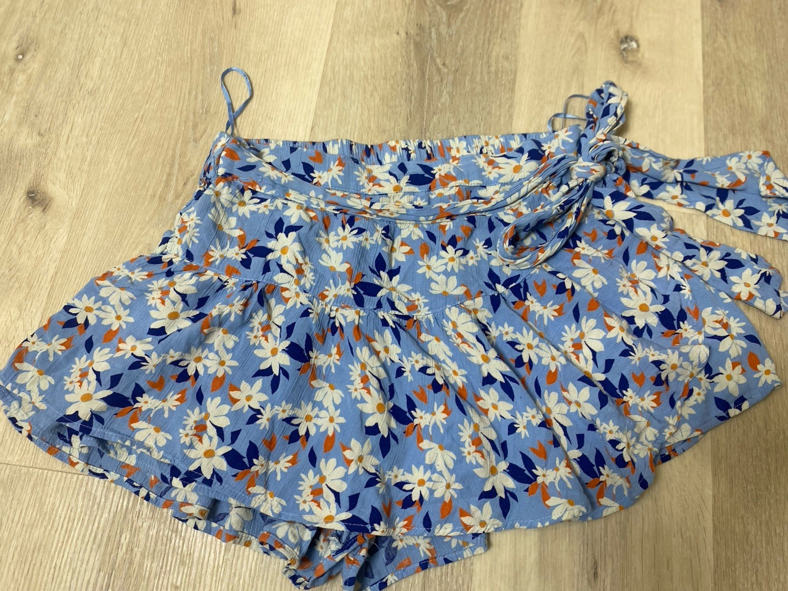 VTG 90\'s/Y2k Angie Skort Rayon Floral Print Side Tie Women\'s Boho Summer VTG 90\'s/Y2k Angie Skort Rayon Floral Print Side Tie Women\'s Boho Summer