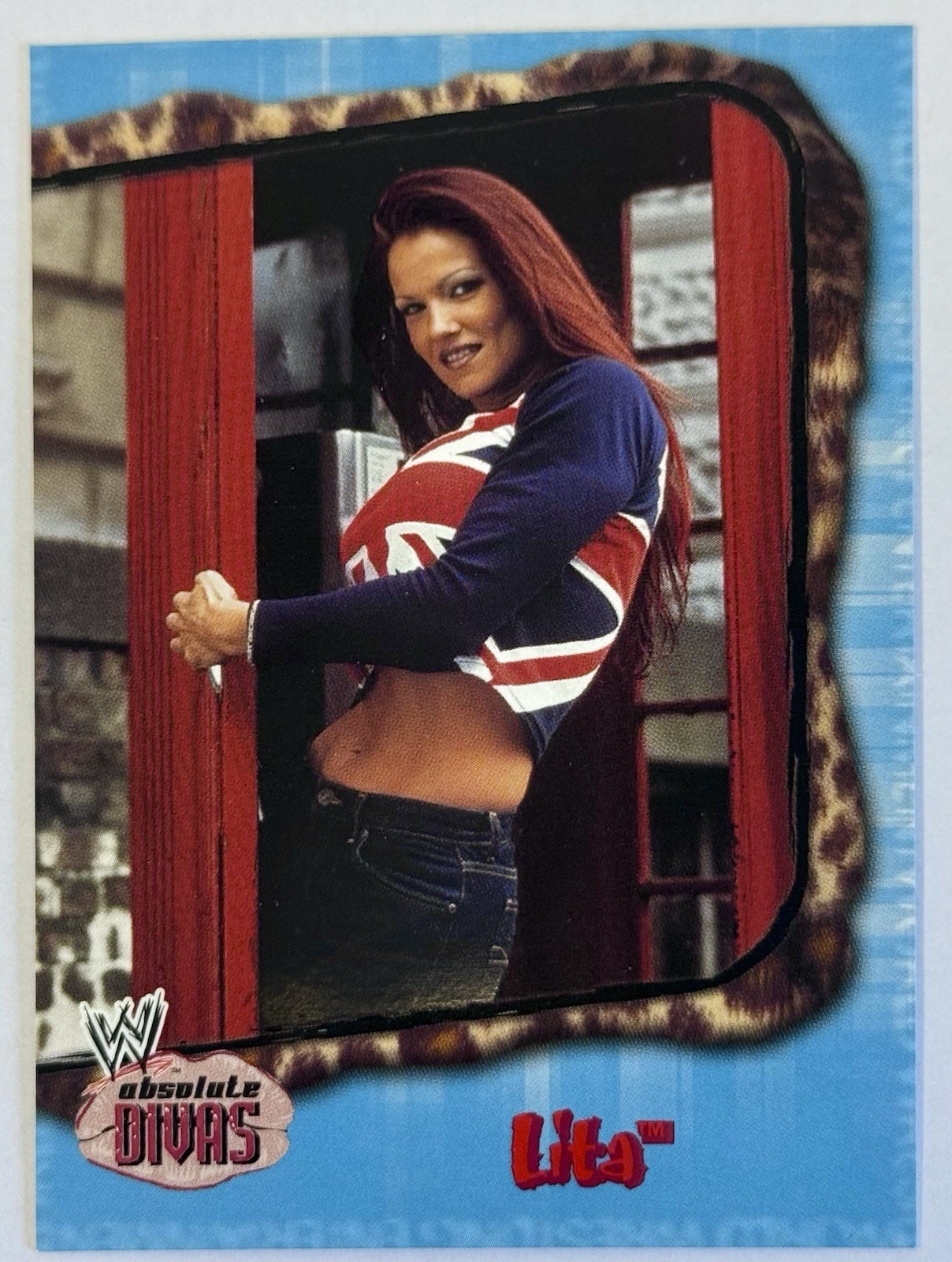 Lita 2002 Fleer WWE Absolute Divas #4 Rookie RC Lita 2002 Fleer WWE Absolute Divas #4 Rookie RC