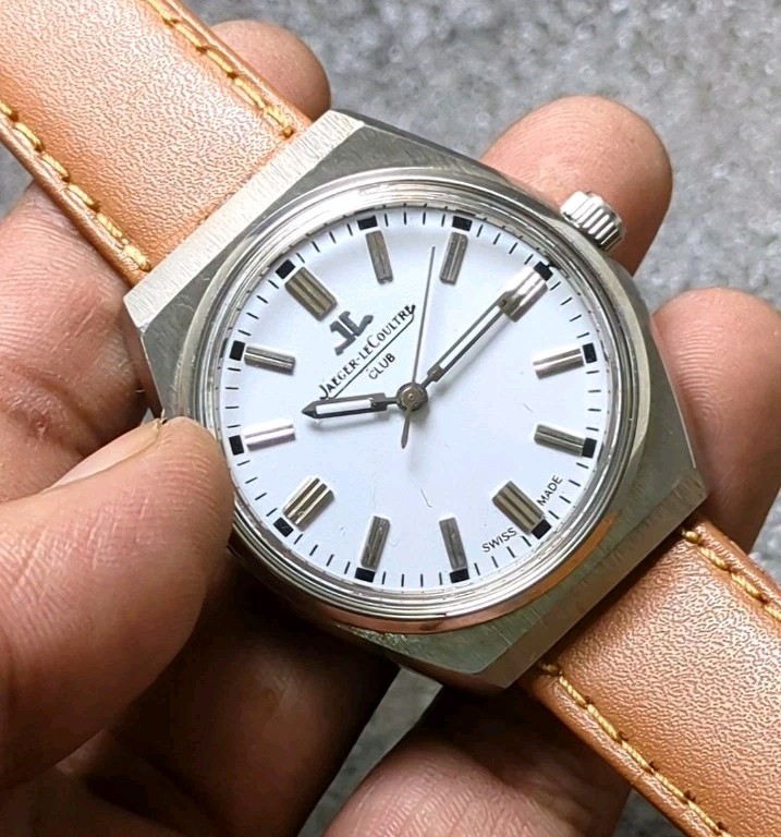 Rare Vintage Jaeger-LeCoultre 17 Jewels Manual Winding Swiss Made Men\'s Watch