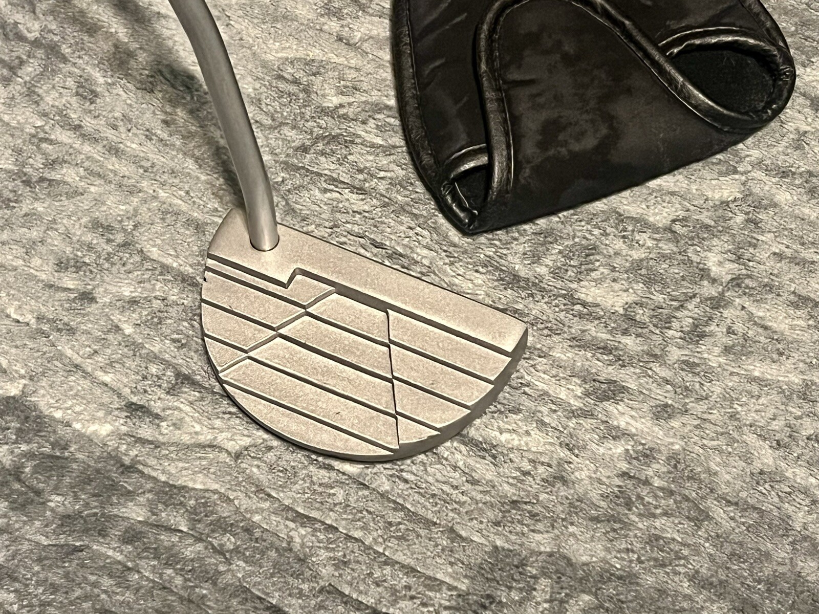 Golfsmith Jetstream Mallet Putter Milled Face 35.5” New Ping Grip Headcover Golfsmith Jetstream Mallet Putter Milled Face 35.5” New Ping Grip Headcover