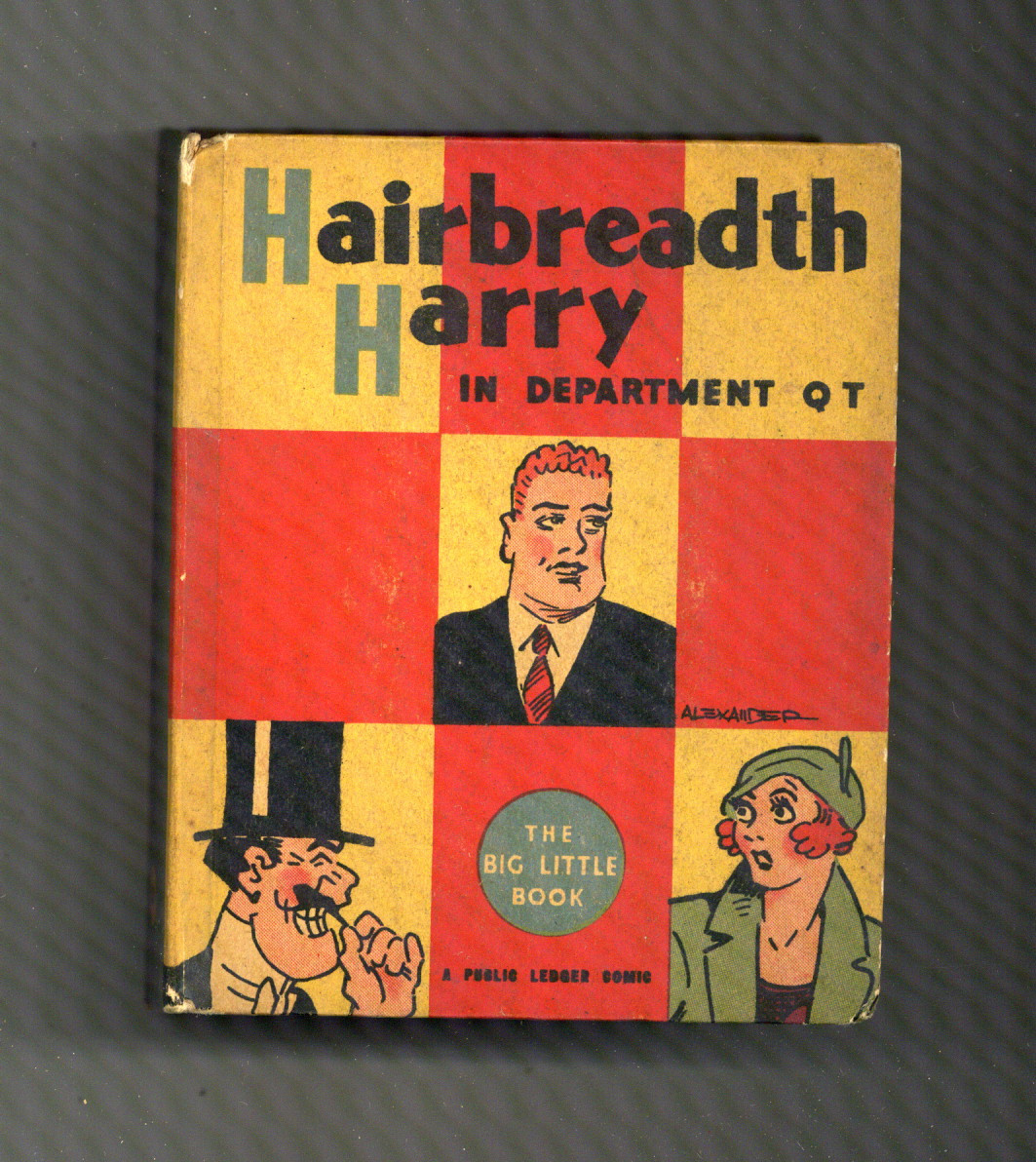Hairbreadth Harry in Department QT #1101 VG 1935