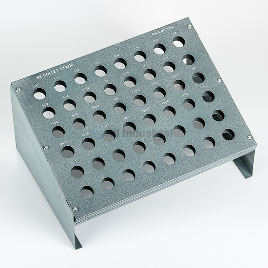 All Industrial 41062 | R8 Collet Rack With 48 Slots for Bridgeport