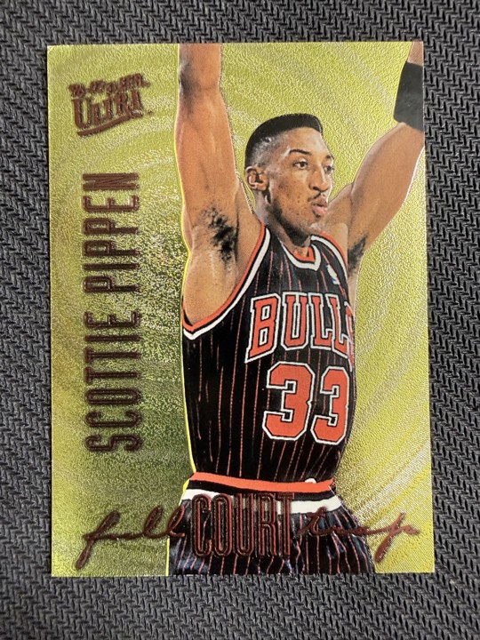 1996-97 Fleer Ultra - Full Court Trap Scottie Pippen #3 1996-97 Fleer Ultra - Full Court Trap Scottie Pippen #3