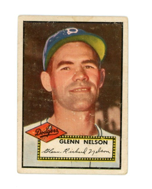 1952 Topps - Glenn (Rocky) Nelson #390 (Rare High Number) - Please Read 1952 Topps - Glenn (Rocky) Nelson #390 (Rare High Number) - Please Read