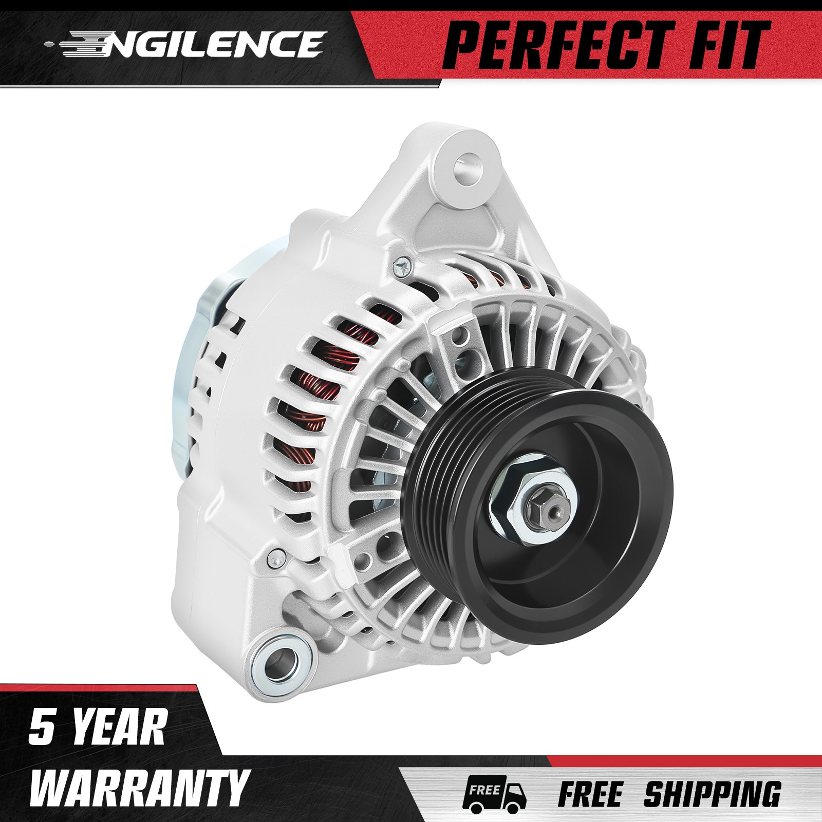 80A  Alternator for 1998-1999 Acura CL 1998-2002 Honda Accord L4  2.3L 12V