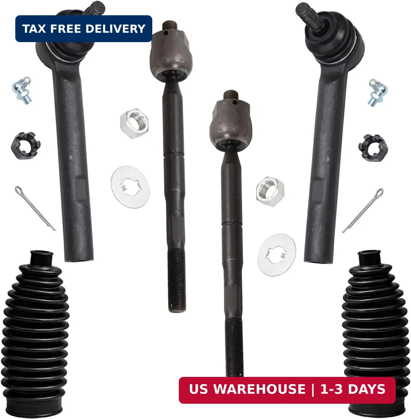 Front Tie Rods Kit for 04-07 Toyota Highlander Lexus RX330