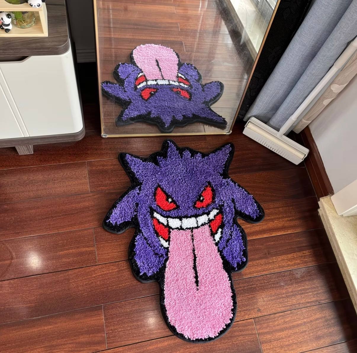 Gengar Japanese Anime Cartoon Wool Area Modern Carpet Living Room Rugs Floor Mat