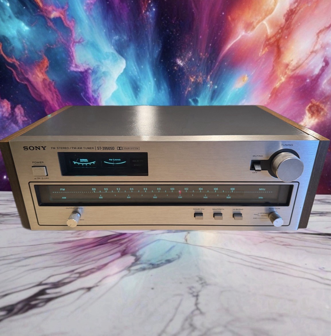 Sony FM Stereo FM-AM Tuner ST-3950SD Full Fresh Service Very Rare Beauty 🔥🎶 Sony FM Stereo FM-AM Tuner ST-3950SD Full Fresh Service Very Rare Beauty 🔥🎶